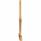 Ekena Millwork Redmond Rough Sawn Timber Gable Bracket, Western Red Cedar, 108"W x 45"H x 2"D x 4"F, 10/12 Pitch GBW108X45X0204RED00RWR - alternate 5